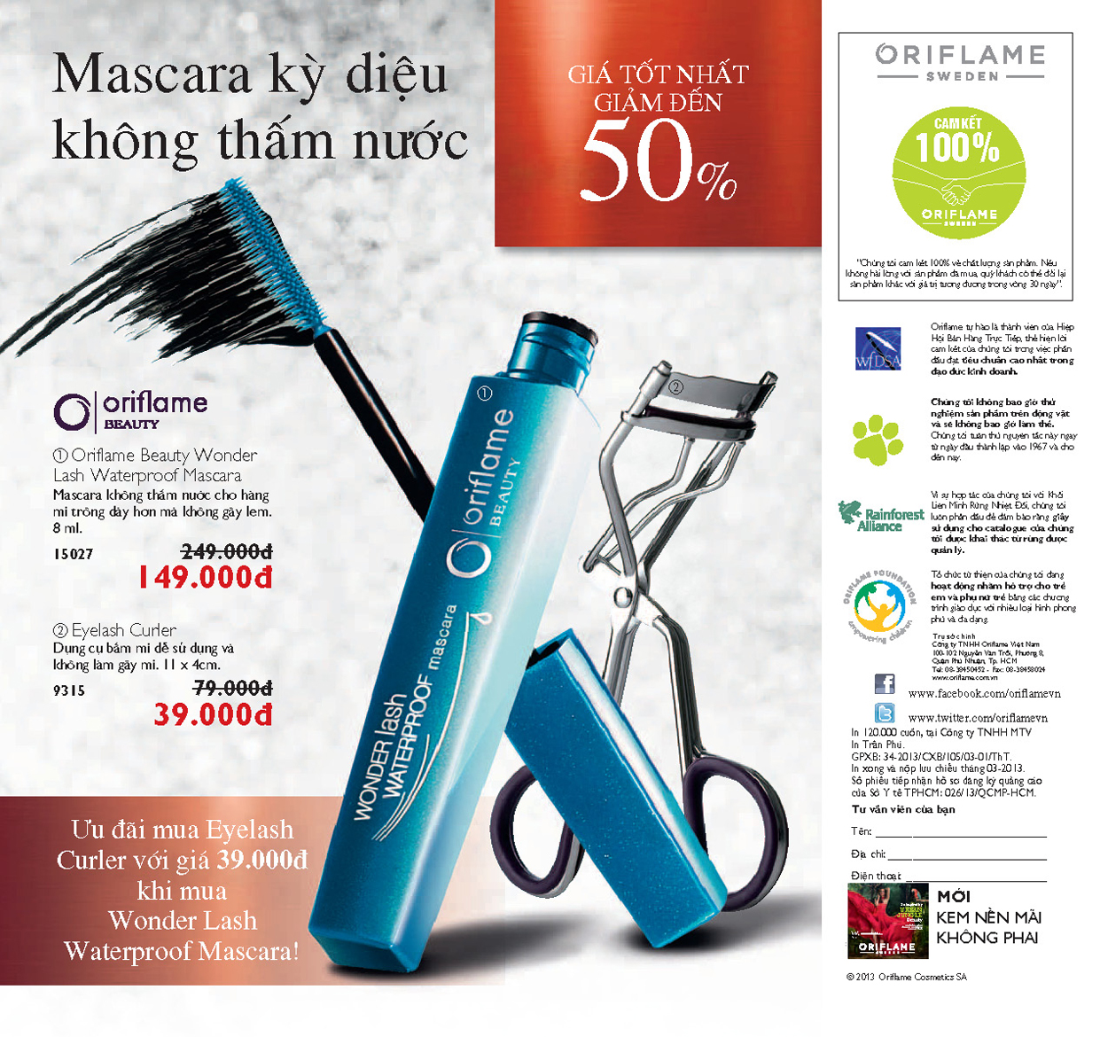 Catalogue My Pham Oriflame Thang 5 2013 100 Catalogue mỹ phẩm Oriflame 5 2013 KHUYẾN MÃI ĐẶC BIỆT Catalogue My Pham Oriflame Thang 5 2013 100 Catalogue mỹ phẩm Oriflame 5 2013 KHUYẾN MÃI ĐẶC BIỆT