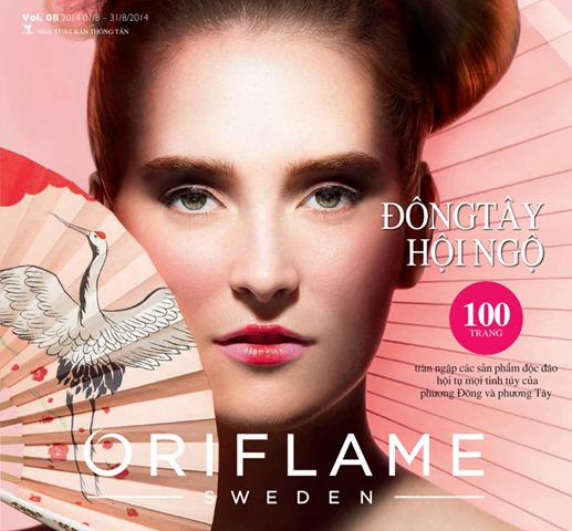 Catalogue My Pham Oriflame 8-2014